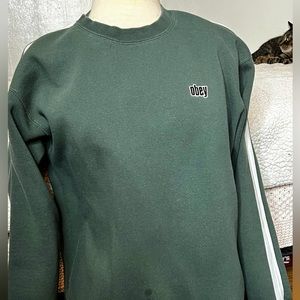 Obey Green Crewneck